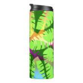 BOUTEILLES ISOTHERMES FEUILLES DE BANANE ABSTRAITE BOTANIQUE (Tourné sur la droite)