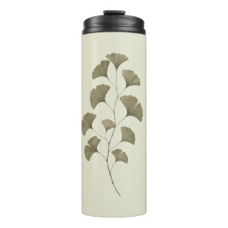 Bouteilles Isothermes Feuilles de bananier vert vintage