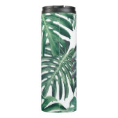 Bouteilles Isothermes Feuilles de la jungle tropicale Arrière - plan flo (Dos)