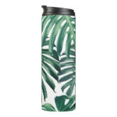 Bouteilles Isothermes Feuilles de la jungle tropicale Arrière - plan flo (Tourné sur la droite)