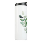Bouteilles Isothermes Feuilles de l'Eucalyptus vert (Tourné sur la gauche)
