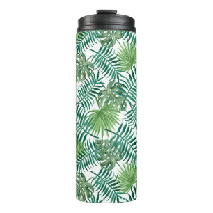 Bouteilles Isothermes Feuilles de palmier botanique exotique tropical ve