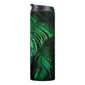 Bouteilles Isothermes Feuilles de palmiers verts (Tourné sur la droite)