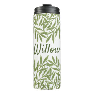 Bouteilles Isothermes Feuilles de saule victoriennes vintage par William