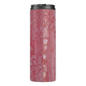 Bouteilles Isothermes Feuilles rouges et roses (Dos)