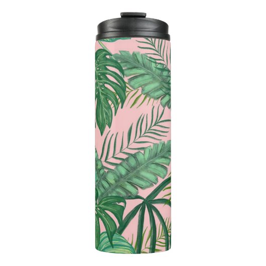 Bouteilles Isothermes Feuilles tropicaux (Devant)