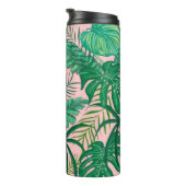 Bouteilles Isothermes Feuilles tropicaux (Tourné sur la droite)