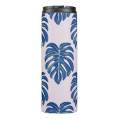 Bouteilles Isothermes Feuilles tropicaux Motif sans couture tendance (Dos)