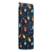 Bouteilles Isothermes Feux de Noël design avec brillance scintillante (Tourné sur la droite)