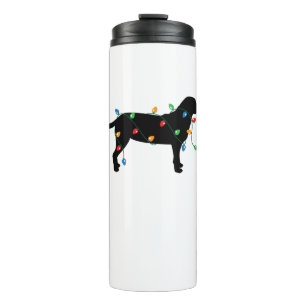 Bouteilles Isothermes Feux de Noël Labrador Retriever Dog Shirt