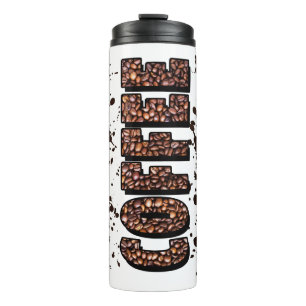 Bouteilles Isothermes Fèves de café