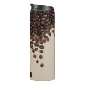 Bouteilles Isothermes Fèves de café Nom personnalisé (Tourné sur la droite)