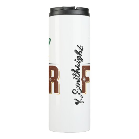 Bouteilles Isothermes Fier d'être un père fermier (Dos)