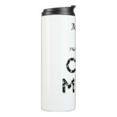 Bouteilles Isothermes Fier d'être une maman de chat (Tourné sur la gauche)