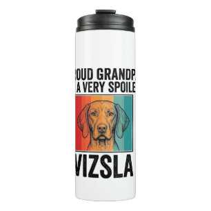 Bouteilles Isothermes Fier grand-père Vizsla Conception vintage amateur