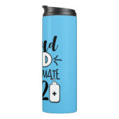 Bouteilles Isothermes Fier père d'un diplômé - 2021 (Tourné sur la droite)