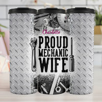 Fière femme mécanique Graphique industriel