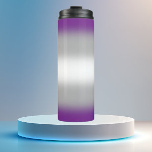 Bouteilles Isothermes Fierté Grise sexuelle à dégradé