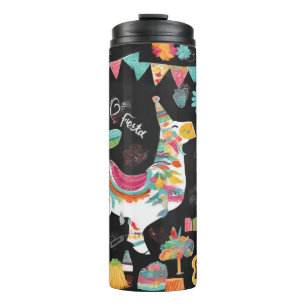 Bouteilles Isothermes Fiesta Fun Tumbler thermique à imprimer
