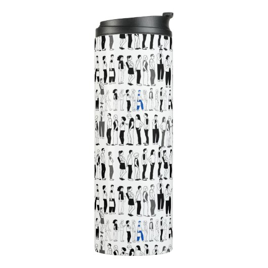 Bouteilles Isothermes File d'attente, plus de file d'attente Aucun BG (Tourné sur la gauche)