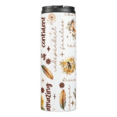 Bouteilles Isothermes Fille de tournesol Affirmations positives (Dos)