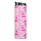 Bouteilles Isothermes Fille moderne fille rose fille Bottes occidentales (Tourné sur la droite)