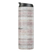 Bouteilles Isothermes Fille Pink Plaid Sparkle (Tourné sur la droite)