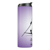 Bouteilles Isothermes Fille Skier de fond (Tourné sur la gauche)