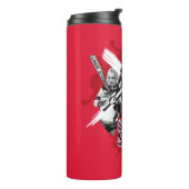 Bouteilles Isothermes Filles "guerrière féminine " de peloton du peloton (Tourné sur la gauche)