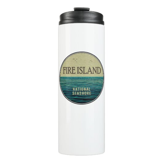 Bouteilles Isothermes Fire Island National Seashore New York Ocean Birds (Devant)