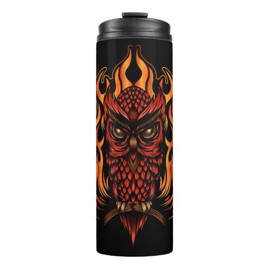Bouteilles Isothermes Fire owl (Devant)