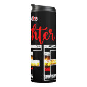 Bouteilles Isothermes Firefighter Wife Flames Thin Line (Tourné sur la droite)