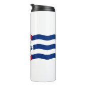 Bouteilles Isothermes Flag of Cincinnati, Ohio Thermal Tumbler (Tourné sur la droite)