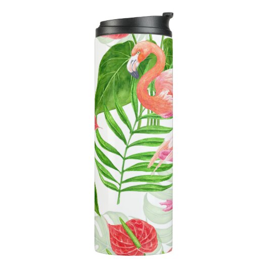 Bouteilles Isothermes Flamant rose (Tourné sur la gauche)