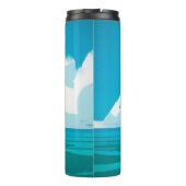 Bouteilles Isothermes Flamant rose (Dos)