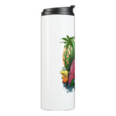 Bouteilles Isothermes Flamant rose (Tourné sur la gauche)