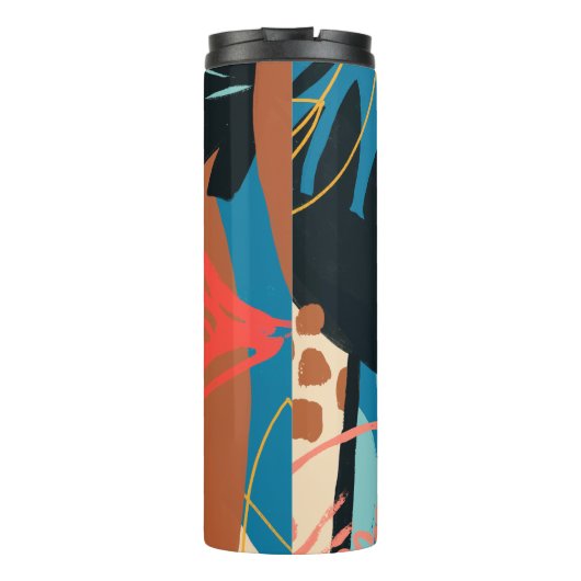 Bouteilles Isothermes Flamant rose funky (Dos)