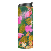 Bouteilles Isothermes Flamant rose Garden Vert foncé (Tourné sur la gauche)