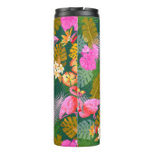 Bouteilles Isothermes Flamant rose Garden Vert foncé (Dos)