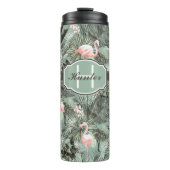 Bouteilles Isothermes Flamant rose Orchidée Tropical Motif Sage ID868 (Devant)