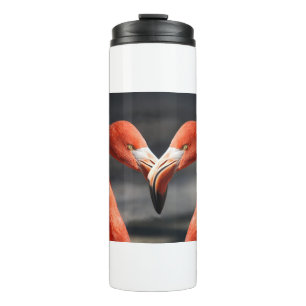 Bouteilles Isothermes Flamant rose Valentine