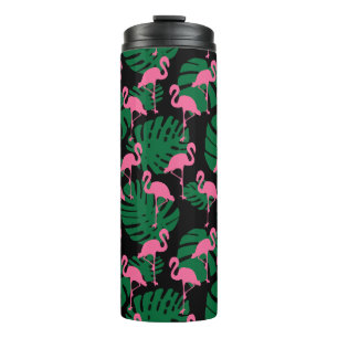 Bouteilles Isothermes Flamants roses Motifs de jungle