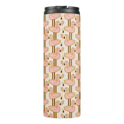 Bouteilles Isothermes Flamingo du milieu du siècle (Dos)
