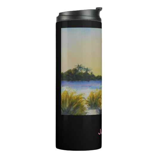 Bouteilles Isothermes Flamingos - Île déserte.2 (Tourné sur la gauche)