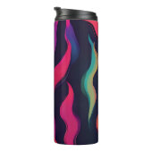 Bouteilles Isothermes Flamme de feu néon (Tourné sur la droite)