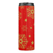 Bouteilles Isothermes Flèche dorée sur rouge (Dos)