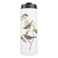 Flèches et fleurs de bois de chien vintage Audubon