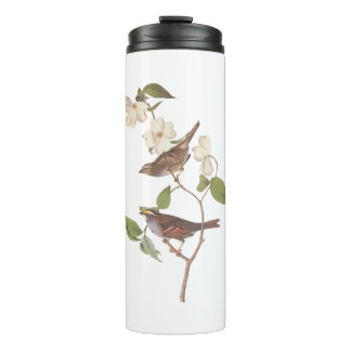 Bouteilles Isothermes Flèches et fleurs de bois de chien vintage Audubon