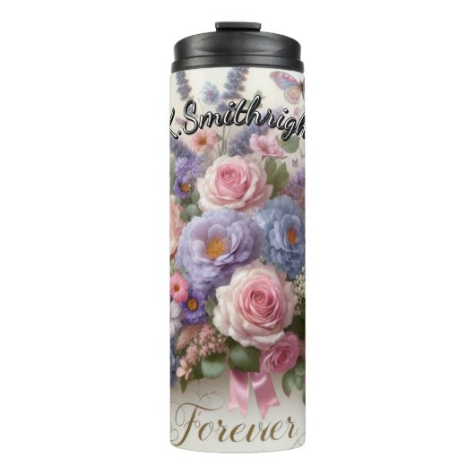 Bouteilles Isothermes Fleur (Devant)