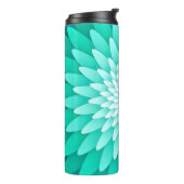 Bouteilles Isothermes Fleur bleue Mandala-68566 (Tourné sur la gauche)